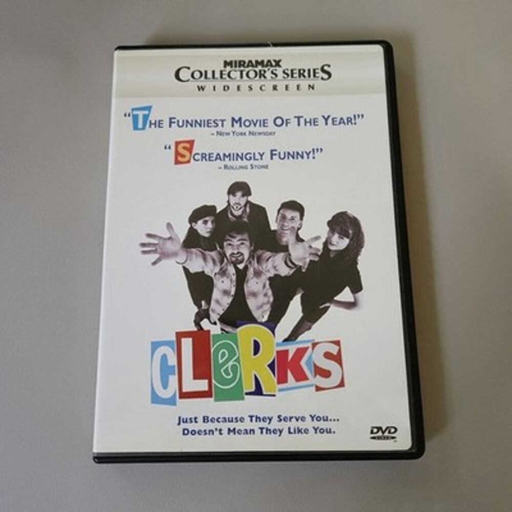 Clerks (Collector's Series) Dvd Comedy Cult 90s Kevin Smith